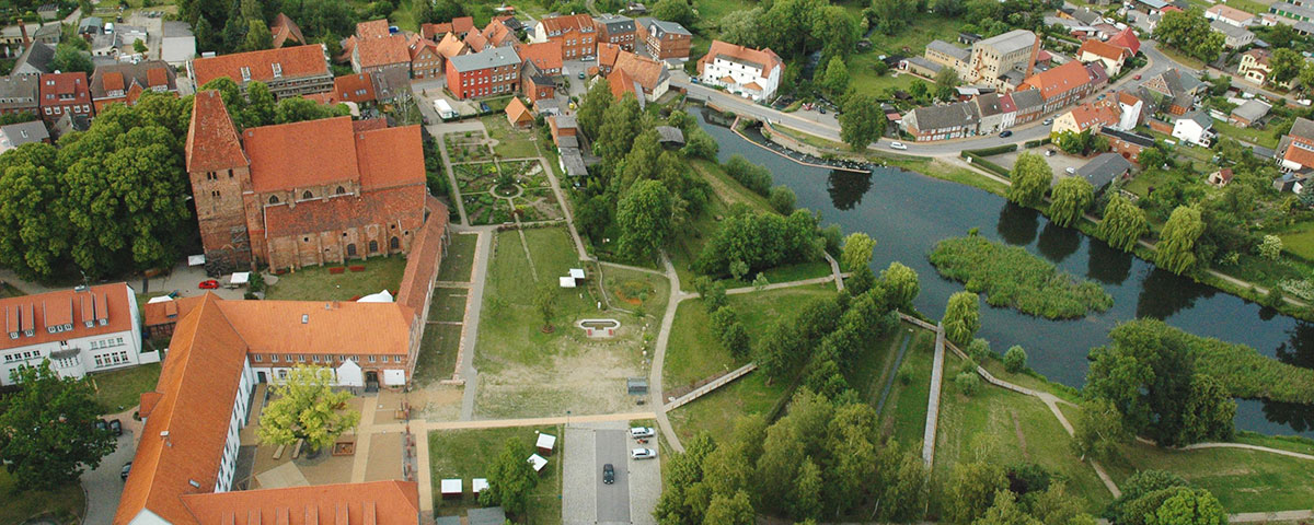 Kloster Rhena, Luftbild